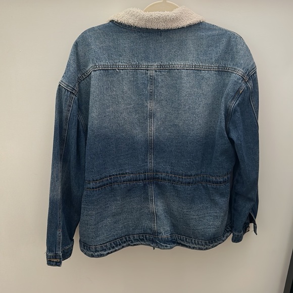 Suzanne Betro Fleece-lined Denim Coat - Picture 5 of 5